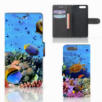 Huawei P10 Telefoonhoesje met Pasjes Vissen - thumbnail