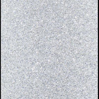 Glitterkarton folia 50x70cm 300gr 5vel zilver
