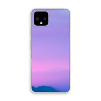 Sunset pastel: Pixel 4 Transparant Hoesje Sunset pastel: Pixel 4 Transparant Hoesje