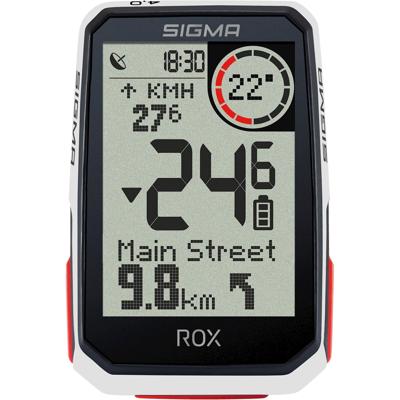 Sigma rox 4.0 gps zw/wi hr stuurhouder cad/snelh sensor top mount set