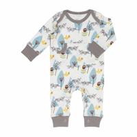 Fresk pyjama zonder voet Fox Blue-3-6 mnd
