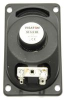 Visaton SC 5.9 ND - 4 Ohm 3.5 inch 9 cm Breedband-luidspreker 3 W 4 Ω Zwart Magnetisch afgeschermd, Ovaal - thumbnail