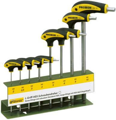 PROXXON Screwdrivers. 8 pcs. inside-6-edge