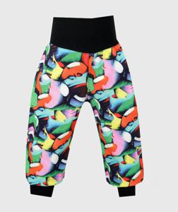 Waterproof Softshell Pants Abstract Shapes