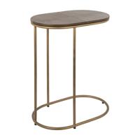 Richmond Ovale Laptoptafel 'Zillon' Leder, 55 x 35cm