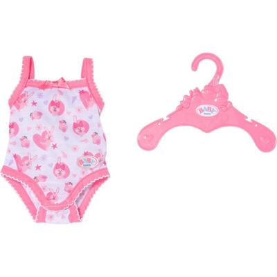 Baby Born rompertje 43 cm roze/wit