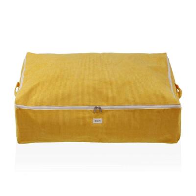Opbergdoos Versa Corduroy 50 x 20 x 70 cm Geel