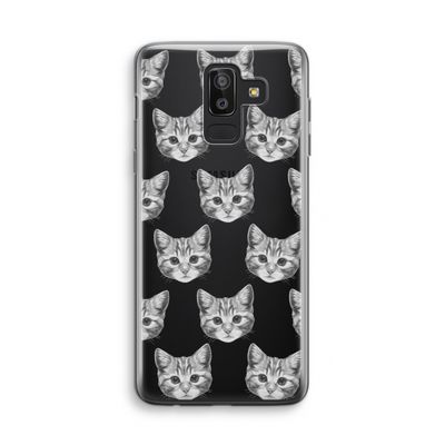 Kitten: Samsung Galaxy J8 (2018) Transparant Hoesje