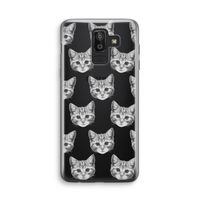 Kitten: Samsung Galaxy J8 (2018) Transparant Hoesje Kitten: Samsung Galaxy J8 (2018) Transparant Hoesje