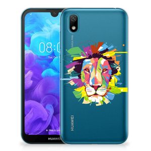 Huawei Y5 (2019) Telefoonhoesje met Naam Lion Color