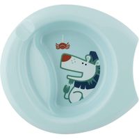 Chicco Diep Dinerbord Leeuw Jongens 22 Cm Blauw - thumbnail
