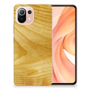 Xiaomi Mi 11 Lite | 11 Lite 5G NE Bumper Hoesje Licht Hout