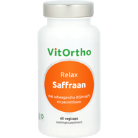Saffraan relax 60 capsules - Vitortho
