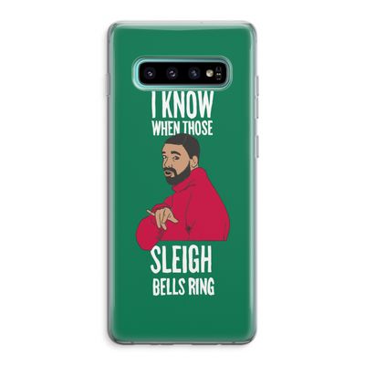 Sleigh Bells Ring: Samsung Galaxy S10 Plus Transparant Hoesje