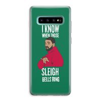 Sleigh Bells Ring: Samsung Galaxy S10 Plus Transparant Hoesje