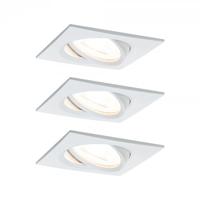 Paulmann 93472 Inbouwlamp Set van 3 stuks 19.5 W Wit (mat)