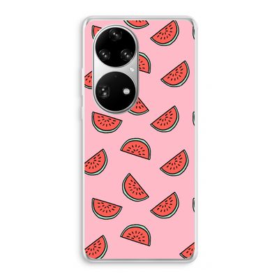 Watermeloen: Huawei P50 Pro Transparant Hoesje