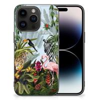 Dierenprint Telefoonhoesje voor iPhone 15 Pro Jungle
