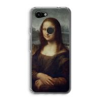 Mona Lisa: Google Pixel 3a Transparant Hoesje