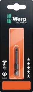 Wera 868/4 IMP DC Impaktor Binnenvierkant Bits SB, # 3 x 50 mm - 05073972001