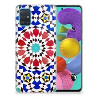 Samsung Galaxy A51 | TPU | Siliconen hoesje | Mozaïek