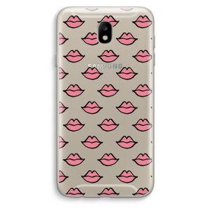 Lipjes: Samsung Galaxy J7 (2017) Transparant Hoesje