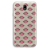 Lipjes: Samsung Galaxy J7 (2017) Transparant Hoesje