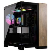 Corsair CC-9011282-WW Midi-tower PC-behuizing Zwart, Walnoot