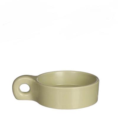 Ideas 4 Seasons Chubby kaarsenhouder groen 13,5x9,5cm