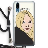 Ashley: Huawei P20 Transparant Hoesje met koord