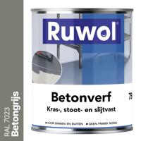 Ruwol Betonverf Betongrijs (RAL 7023) 750 ml