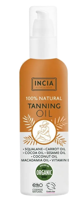 Incia 100% Natural Tanning Oil