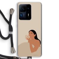 Fresh coffee: Xiaomi Mi Mix 4 Transparant Hoesje met koord