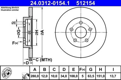 Powerdisc Remschijf 24031201541