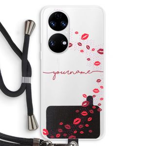 Kusjes: Huawei P50 Transparant Hoesje met koord