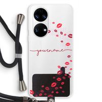 Kusjes: Huawei P50 Transparant Hoesje met koord