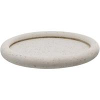 Decoratie tray Nordic - off-white - Ø26cm - Leen Bakker