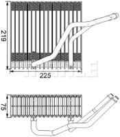 Verdamper, airconditioning MAHLE, u.a. für Audi, Skoda, VW, Seat