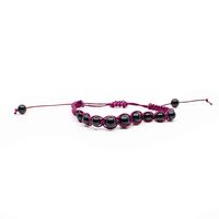 Edelsteen Armband Shungiet Shambala Paars - thumbnail