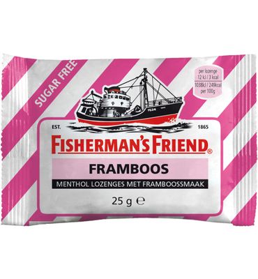 Fisherman'S Friend Fisherman'S Friend Framboos Suikervrij (25g)