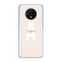 Strawberry Milkshake: OnePlus 7T Transparant Hoesje