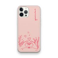 Love is in the air: iPhone 12 Pro Transparant Hoesje