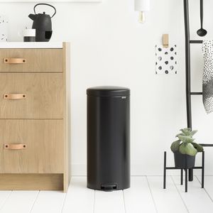 Brabantia NewIcon Pedaalemmer 30 Liter Matt Black