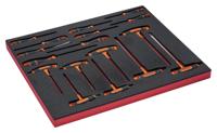 Bahco Foaminlay Fit&Go 3/3 met schroevendraaiers - 17-delig - FF1A133