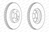 Ferodo Remschijf DDF1567C - thumbnail