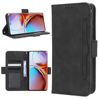 Motorola Edge 40 Pro/Edge+ (2023) Cardholder Series Portemonnee Hoesje - Zwart