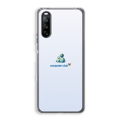 MSN: Sony Xperia 10 III Transparant Hoesje