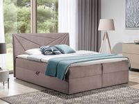 Boxspring TITOUAN 160x200 cm bruin