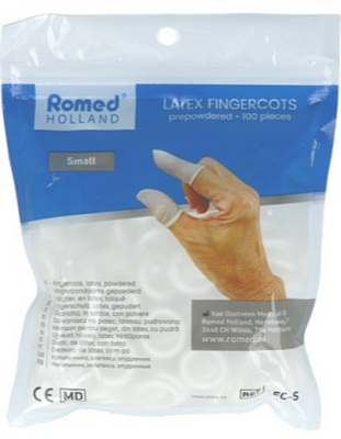 Romed Vingercondooms Latex S