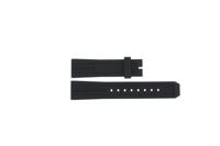 Horlogeband Burberry BU7761 Rubber Zwart 20mm